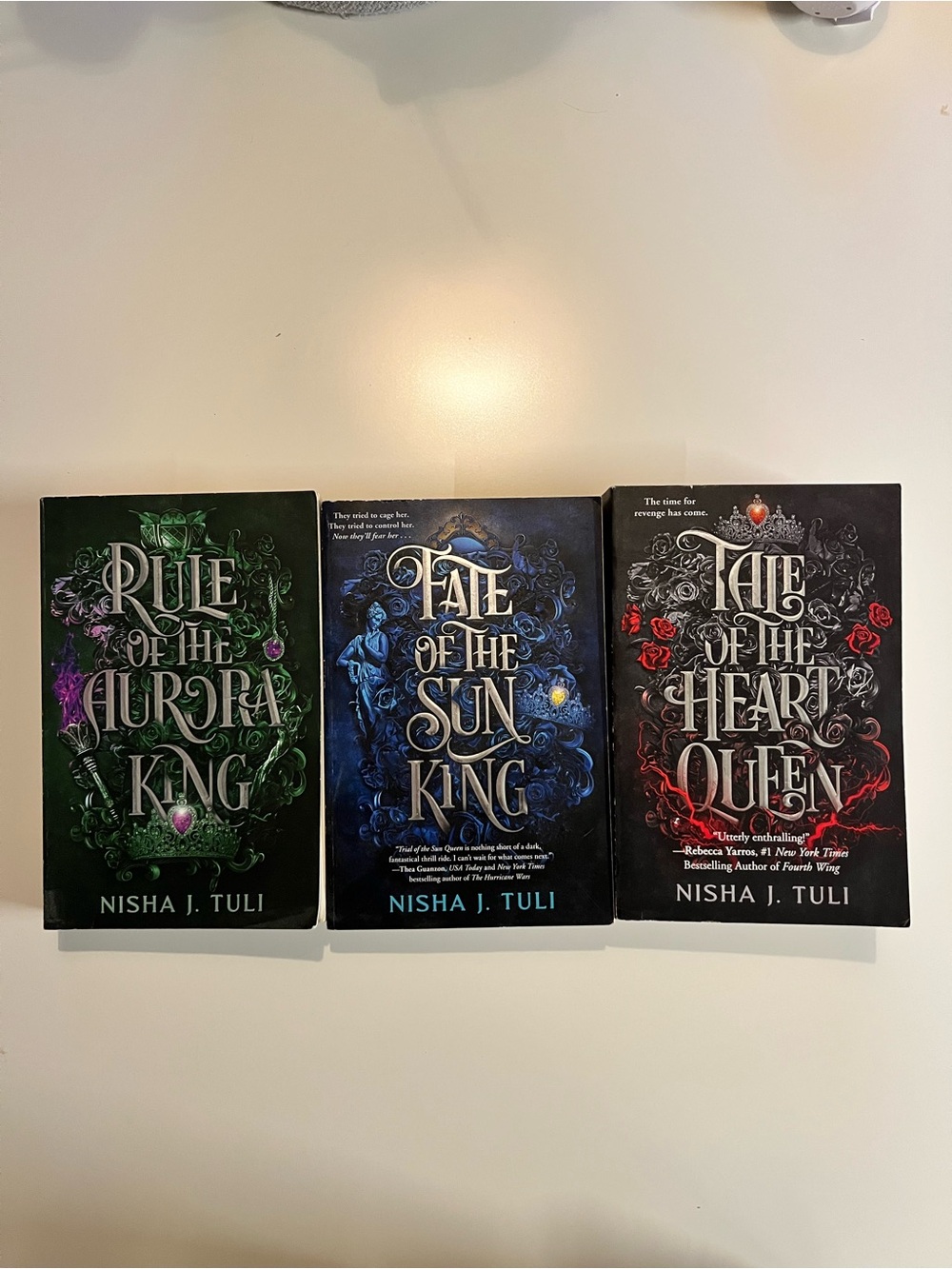 Three used fantasy paperback - nisha j. Tuli series